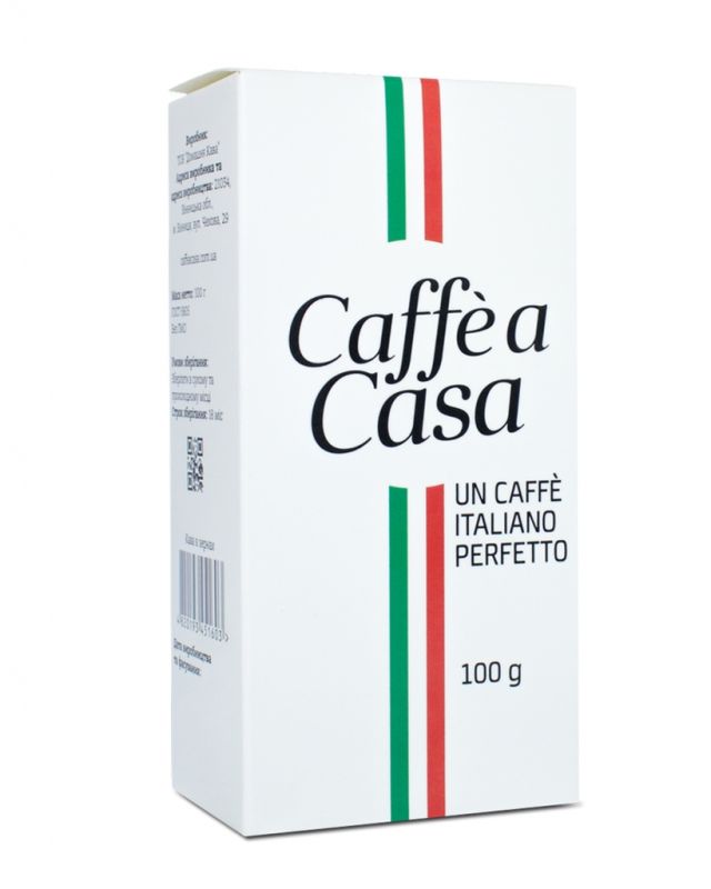 Кофе Caffe a Casa 50% Арабика + Робуста молотый