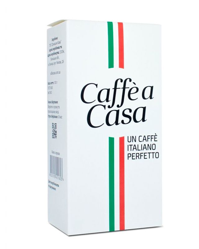 Кофе Caffe a Casa Арабика + Робуста зерновой