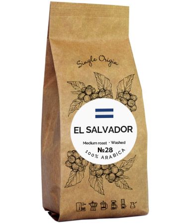 Кофе El salvador Арабика зерновой/молотый
